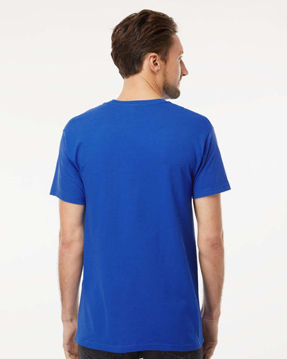 M&O Men's Gold Soft Touch T-Shirt 4800 #colormdl_Royal