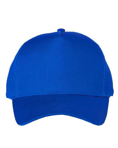 Valucap Five-Panel Twill Cap 8869 #color_Royal Blue
