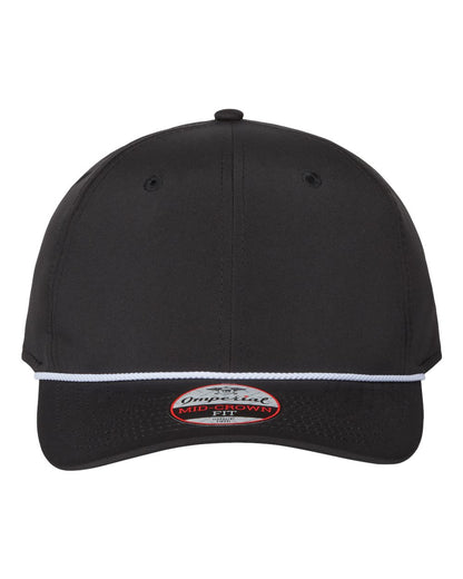 Imperial The Wingman Cap 7054 #color_Black/ White