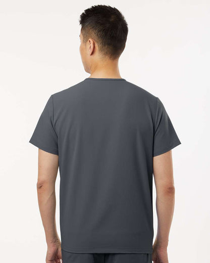 Jaanuu Men's Holmes Everyday 1-Pocket Scrub V-Neck Top M10001 #colormdl_Carbon Grey