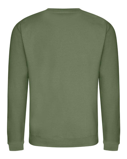 AWDis Unisex College Crewneck Sweatshirt JHA030 #color_Earthy Green