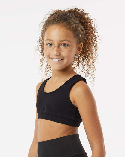 Boxercraft Girls Sports Bra YSB101 #colormdl_Black