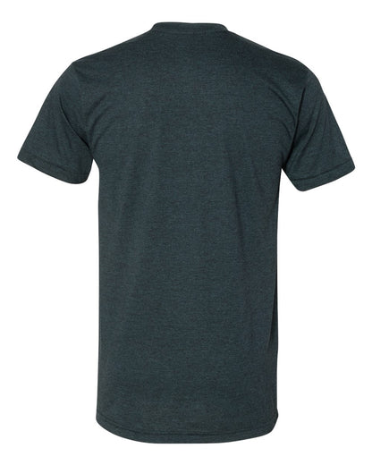American Apparel 50/50 Tee BB401 #color_Black Aqua