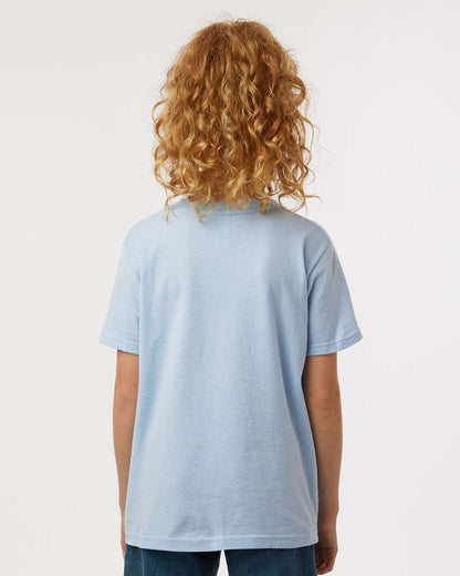 Tultex Youth Fine Jersey T-Shirt 235 #colormdl_Baby Blue