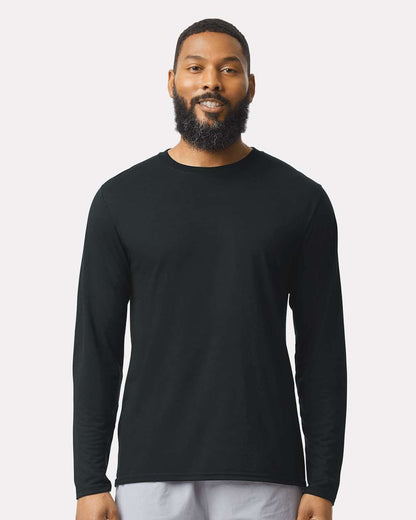 Gildan Unisex Performance® Long Sleeve T-Shirt 42400 #colormdl_Black