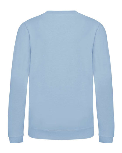 AWDis Youth Crewneck Sweatshirt JHY030 #color_Sky Blue