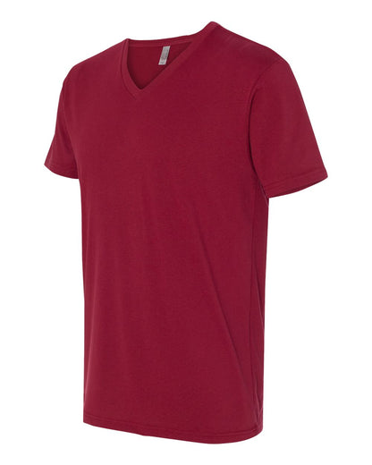 Next Level Sueded V-Neck T-Shirt 6440 #color_Cardinal