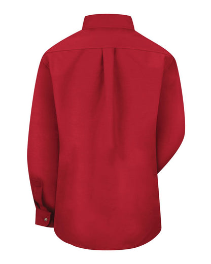 Red Kap Women's Poplin Dress Shirt SP91 #color_Red