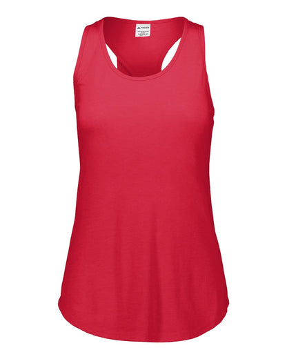 Augusta Sportswear Girls' Lux Triblend Tank Top 3079 #color_Red Heather
