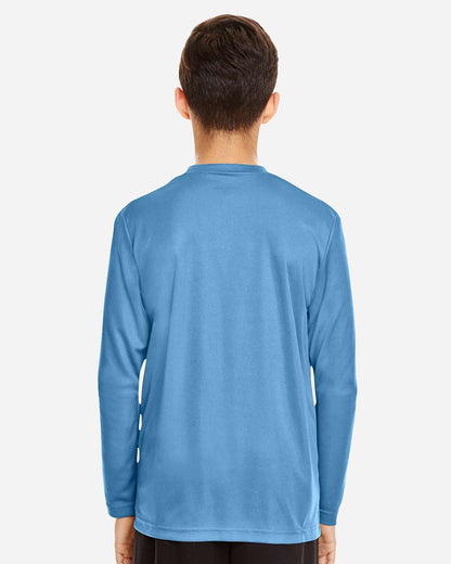 Team 365 Youth Zone Performance Long Sleeve T-Shirt TT11YL #colormdl_Sport Light Blue