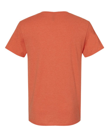 JERZEES Premium Blend Ring-Spun T-Shirt 560MR #color_Vintage Heather Orange