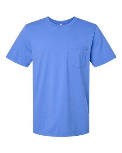 SoftShirts Unisex Classic Pocket T-Shirt 210 #color_Marine