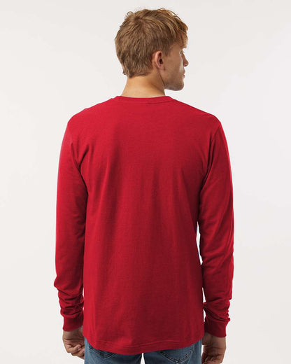 Tultex Unisex Fine Jersey Long Sleeve T-Shirt 202LS #colormdl_Red