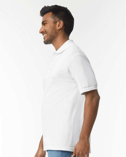 Gildan Unisex DryBlend® Jersey Polo 8800 #colormdl_White