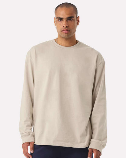 BELLA + CANVAS Unisex 7.5 oz Heavyweight Long Sleeve Tee 4651 #colormdl_Dust