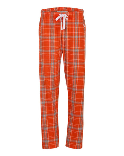 Boxercraft Women's Haley Flannel Pants BW6620 #color_Burnt Orange Kingston