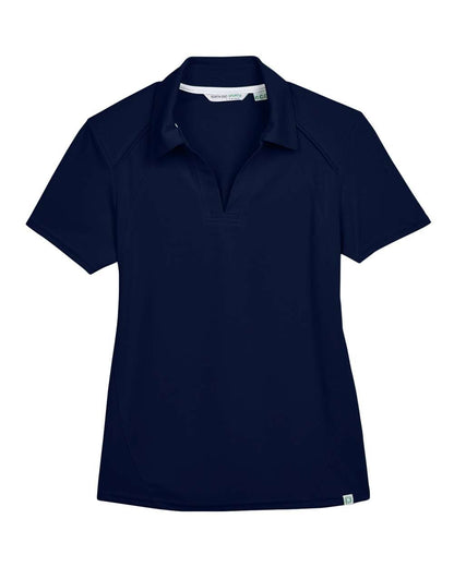 North End Women's Recycled Polyester Performance Pique Polo 78632 #color_Night