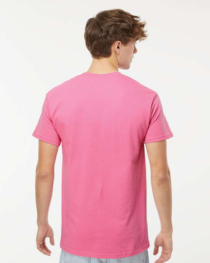 M&O Men's Gold Soft Touch T-Shirt 4800 #colormdl_Azalea