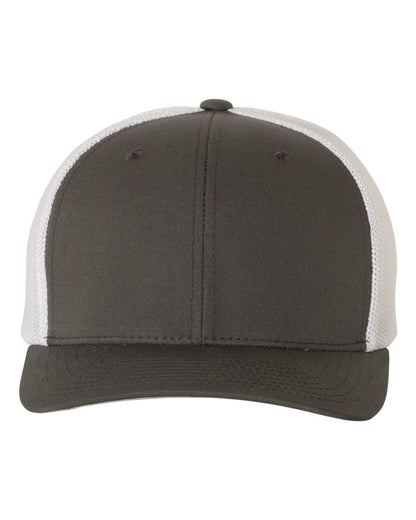 Flexfit Trucker Cap 6511 #color_Charcoal/ White