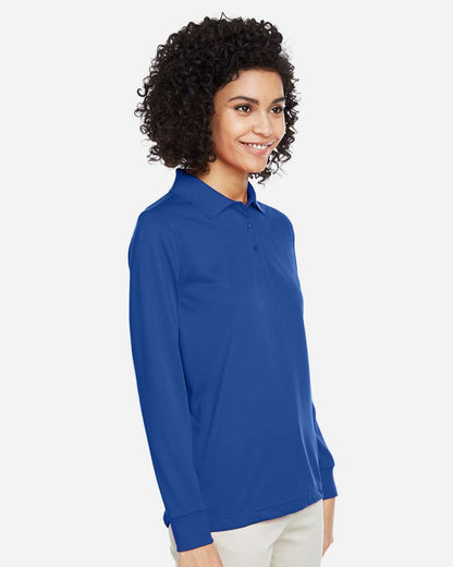 Harriton Women's Advantage Snag Protection Plus IL Long Sleeve Polo M348LW #colormdl_True Royal