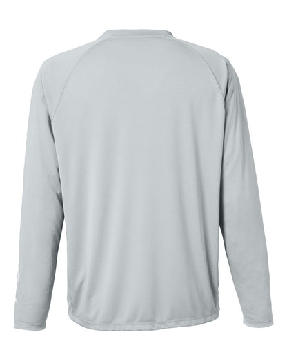 HUK Men's LoPro Pursuit Long Sleeve T-Shirt H12L009 #color_Harbor Mist