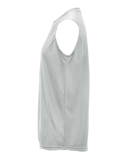 Badger Youth B-Core Sleeveless T-Shirt 2130 #color_Silver