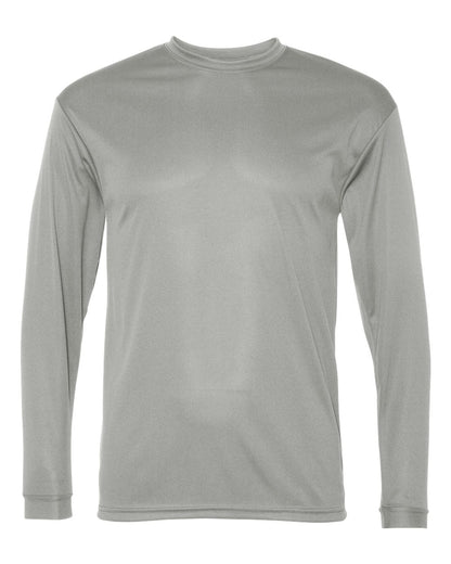 C2 Sport Unisex Performance Long Sleeve T-Shirt 5104 #color_Silver