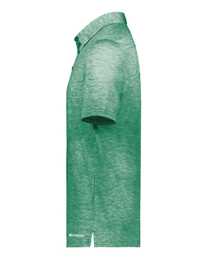 Holloway Electrify CoolCore® Men's Polo 222572 #color_Kelly Heather