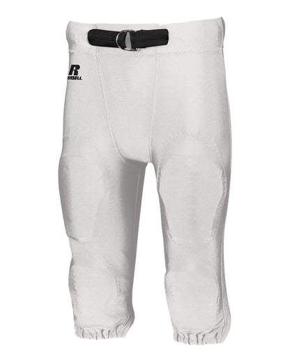 Russell Athletic Youth Deluxe Game Football Pants F2562W #color_White