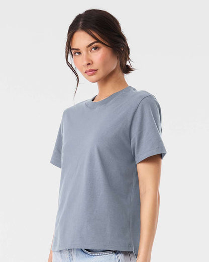 BELLA + CANVAS Women's 6 oz Heavyweight Tee 6110 #colormdl_Vintage Denim