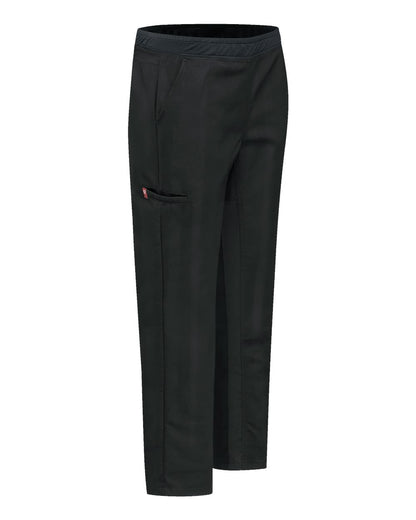 Chef Designs Women's Airflow Chef Pants 0P1W #color_Black