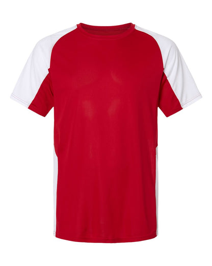 Augusta Sportswear Men's Cutter Jersey 1517 #color_Red/ White