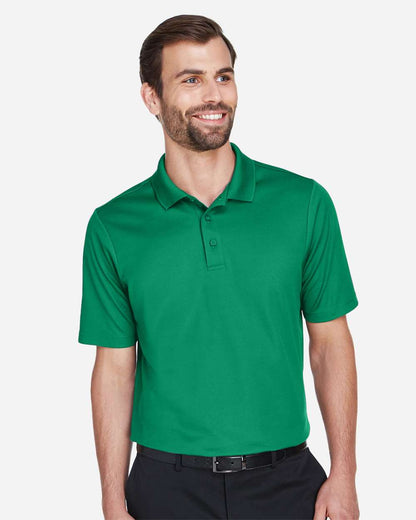 Devon & Jones Men's CrownLux Performance® Plaited Polo DG20 #colormdl_Kelly Green