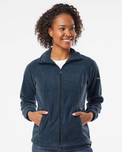 Columbia Women’s Benton Springs™ Fleece Full-Zip Jacket 212470 #colormdl_Columbia Navy
