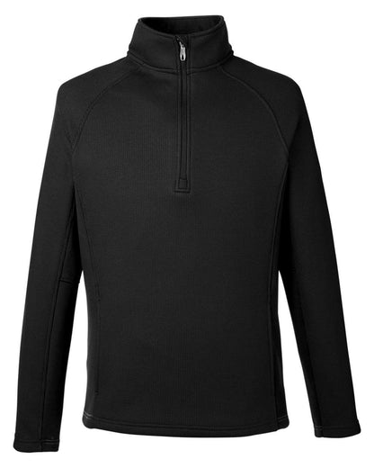 Spyder Men's Constant Half-Zip Pullover Sweater S16561 #color_Black