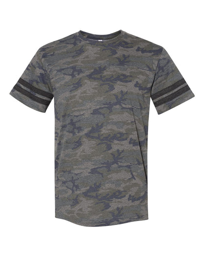 LAT Men's Football Fine Jersey Tee 6937 #color_Vintage Camo/ Vintage Smoke