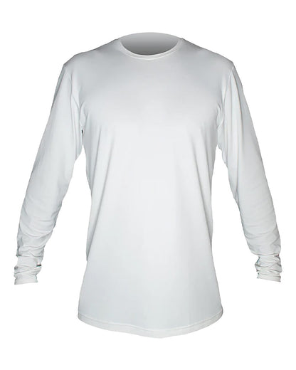 ANETIK Low Pro Tech Long Sleeve T-Shirt MVLPRL8 #color_White Heathered