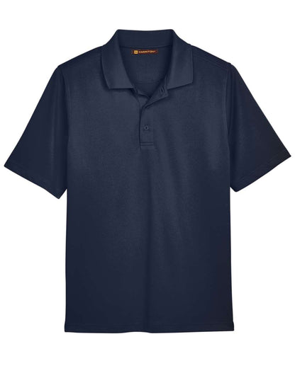Harriton Men's Advantage Snag Protection Plus Polo M348 #color_Dark Navy