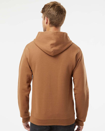 JERZEES Unisex NuBlend® Hooded Sweatshirt 996MR #colormdl_Golden Pecan