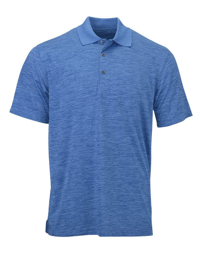Paragon Men's Dakota Striated Heather Polo 130 #color_Sky Blue Heather