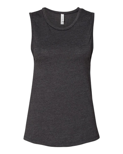 BELLA + CANVAS Women's Jersey Muscle Tank 6003 #color_Dark Grey Heather