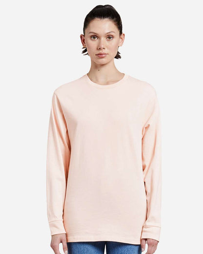 Lane Seven Heavyweight Long Sleeve T-Shirt LS15009 #colormdl_Pale Pink