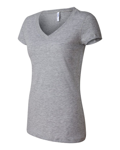 BELLA + CANVAS Women’s Jersey V-Neck Tee 6005 #color_Athletic Heather