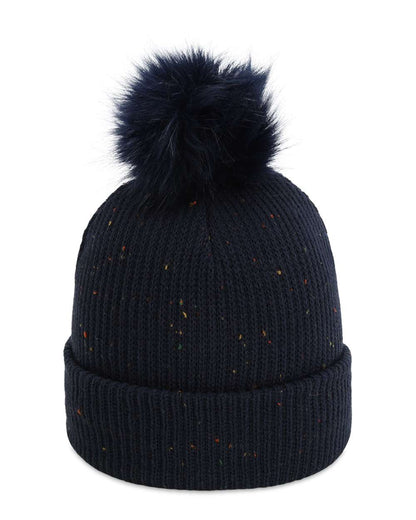 Imperial The Montage Pom Cuffed Beanie 6014 #color_Navy
