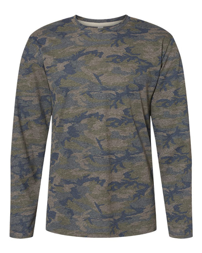 LAT Men's Fine Jersey Long Sleeve Tee 6918 #color_Vintage Camo