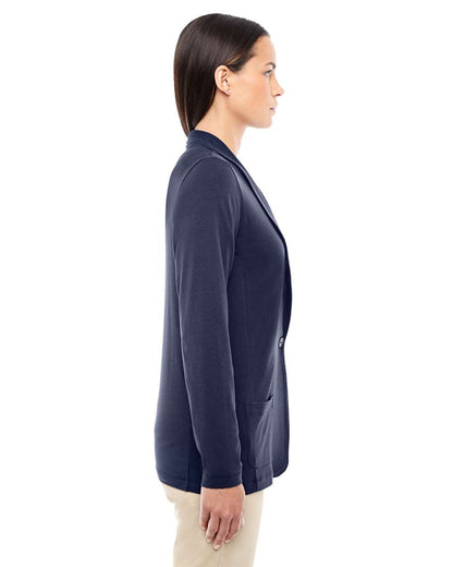 Devon & Jones Women's Perfect Fit™ Shawl Collar Cardigan DP462W #colormdl_Navy