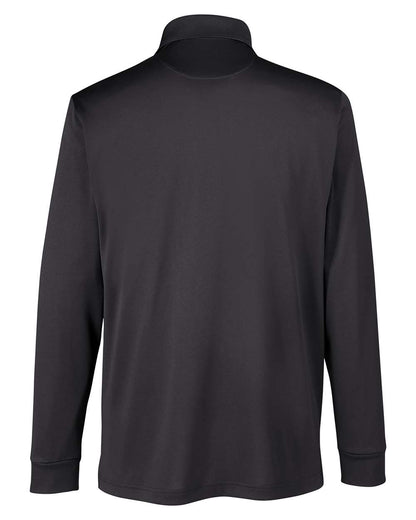 Harriton Men's Tall Advantage Long Sleeve Snag Protection Plus IL Polo M348LT #color_Dark Charcoal
