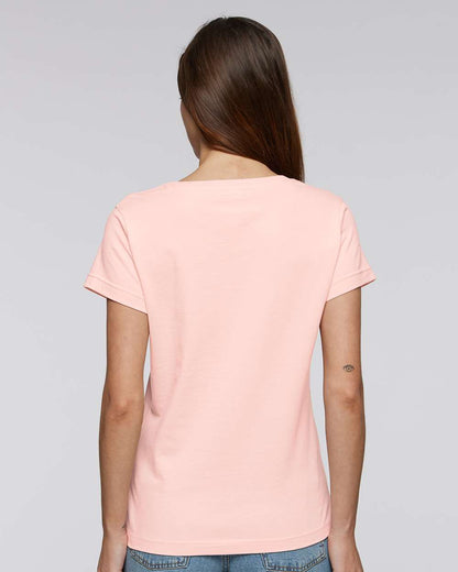 LAT Women's Fine Jersey Tee 3516 #colormdl_Blush