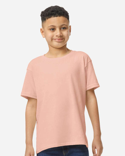 Gildan Youth Heavy Cotton™ T-Shirt 5000B #colormdl_Dusty Rose