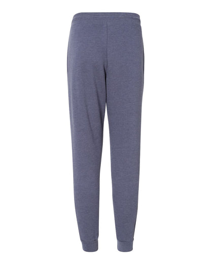 BELLA + CANVAS Sponge Fleece Jogger Sweatpants 3727 #color_Heather Navy